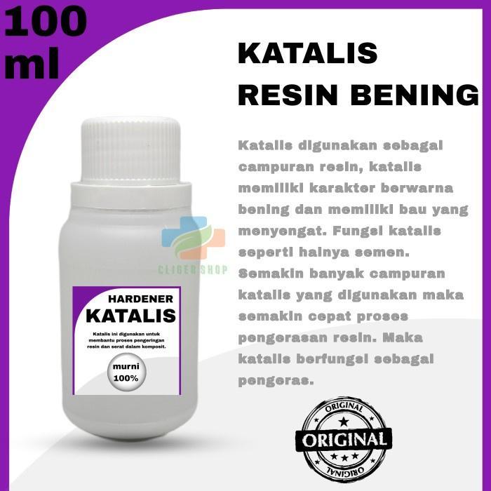 TERMURAH KATALIS UNTUK RESIN BENING 100 ML / KATALIS RESIN BENING / KATALIS