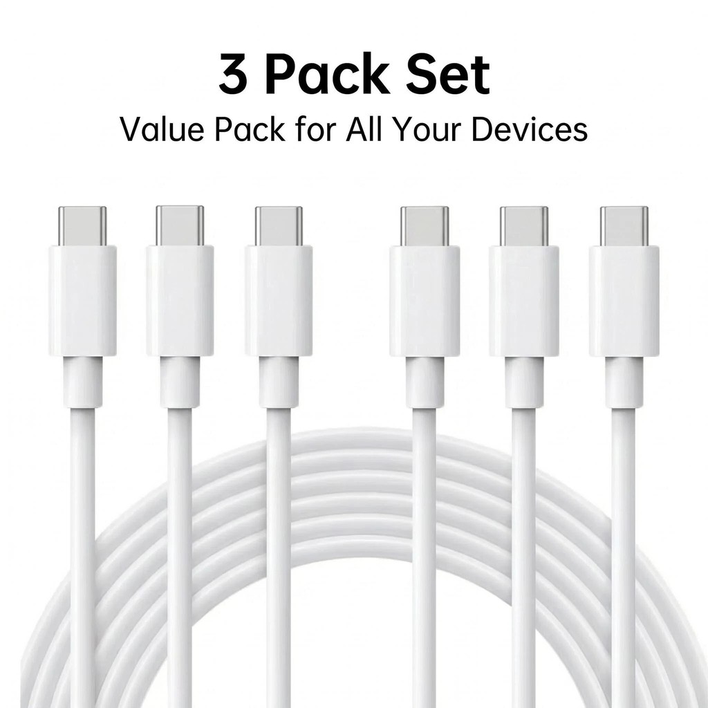 240W Type C Thickened USB C to USB C PD Fast Charging Cable 1M/2M/3M Long Durable Data Sync Cord for