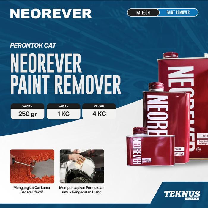 NEW SERIES NEOREVER PERONTOK PENGELUPAS CAT (1/4L, 1L, 4L) TEKNUS SUPPLY