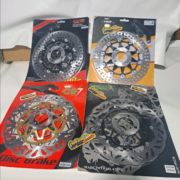 Baru Piringan Cakram Depan Lebar Motor Supra X 125 Karisma 300 Mm