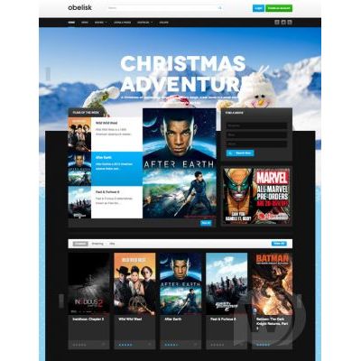 JA Obelisk - Template Joomla