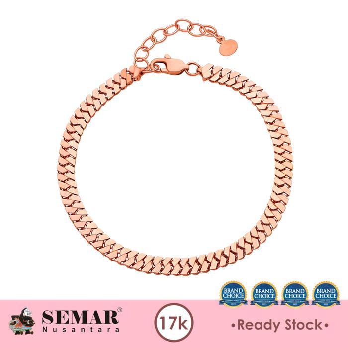 Gelang Emas Raquel Classic Gleam Gold 17K Semar Nusantara