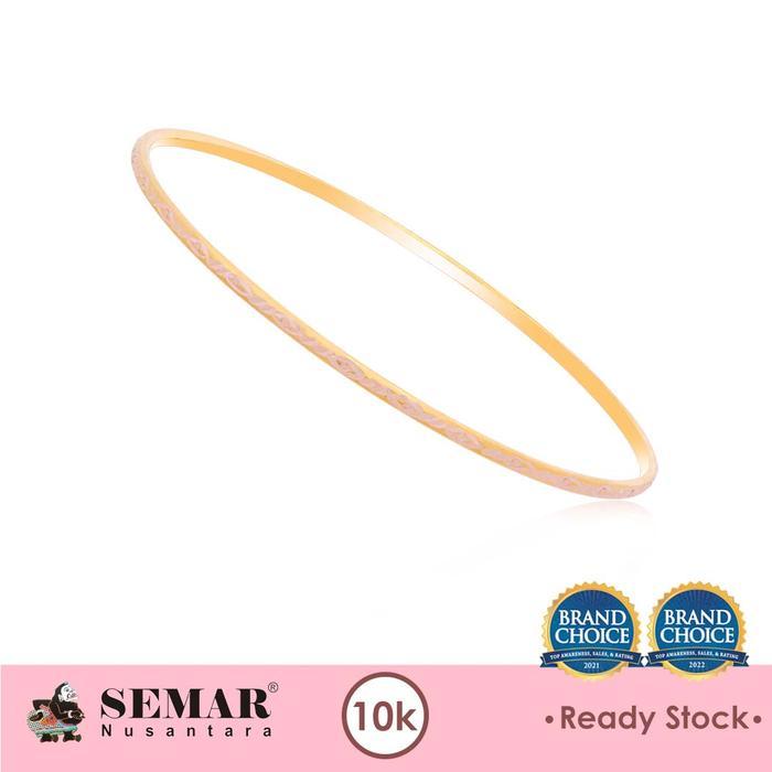 Gelang Emas Skyla Classic Bangle Gold 10K Semar Nusantara