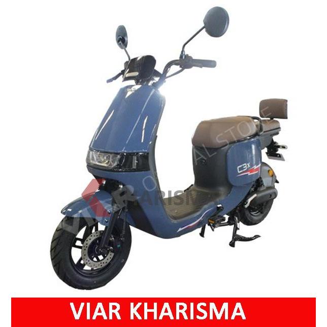 Sepeda Listrik - Viar CARAKA - Biru