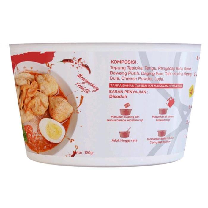 NEW Ciomy Cuanki Rasa Ayam Pedas (Cup Reguler) Makanan Instan