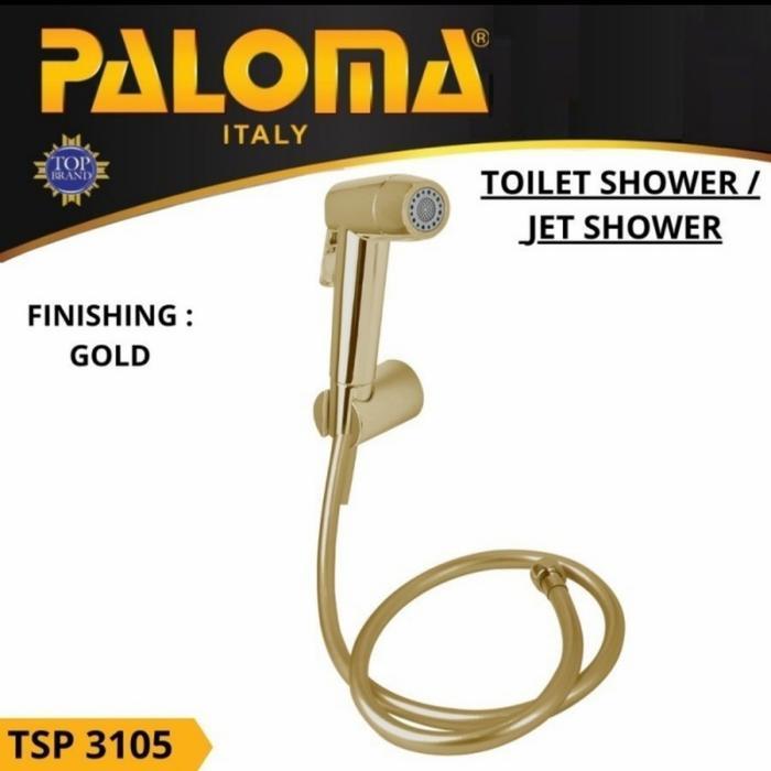 Promo Murah Jet Shower Paloma Gold/Semprotan Kamar Mandi Emas Paloma