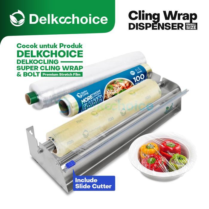 Cling Wrap Dispenser Alat Pemotong Plastik Makanan - Pemotong Plastik