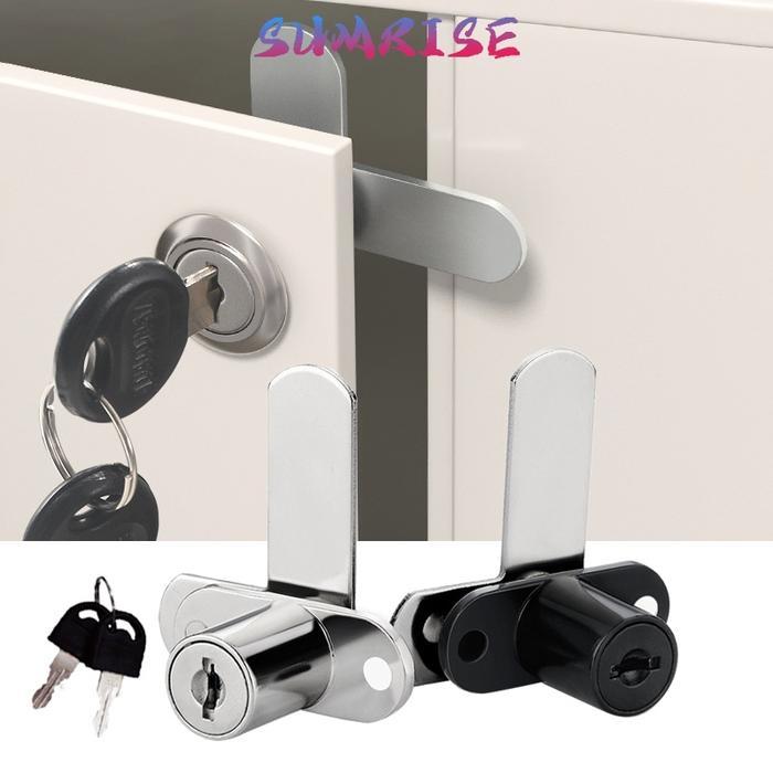 Kunci Kabinet Kunci Lemari Laci Drawer Camlock Konci Loker Kerja Cyber Lock