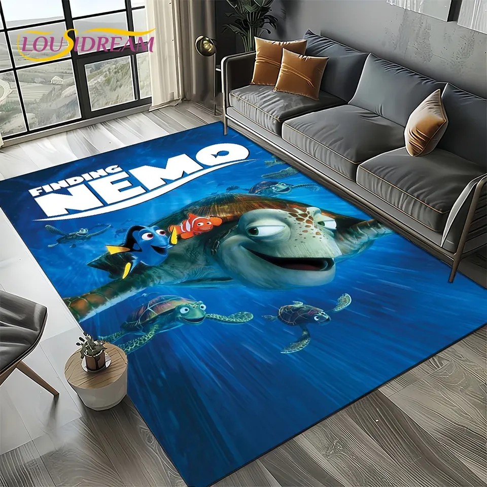 27 Gaya Lucu Finding Nemo Kartun Sea World Karpet Permadani untuk Kamar Tidur Ruang Tamu Dekorasi So