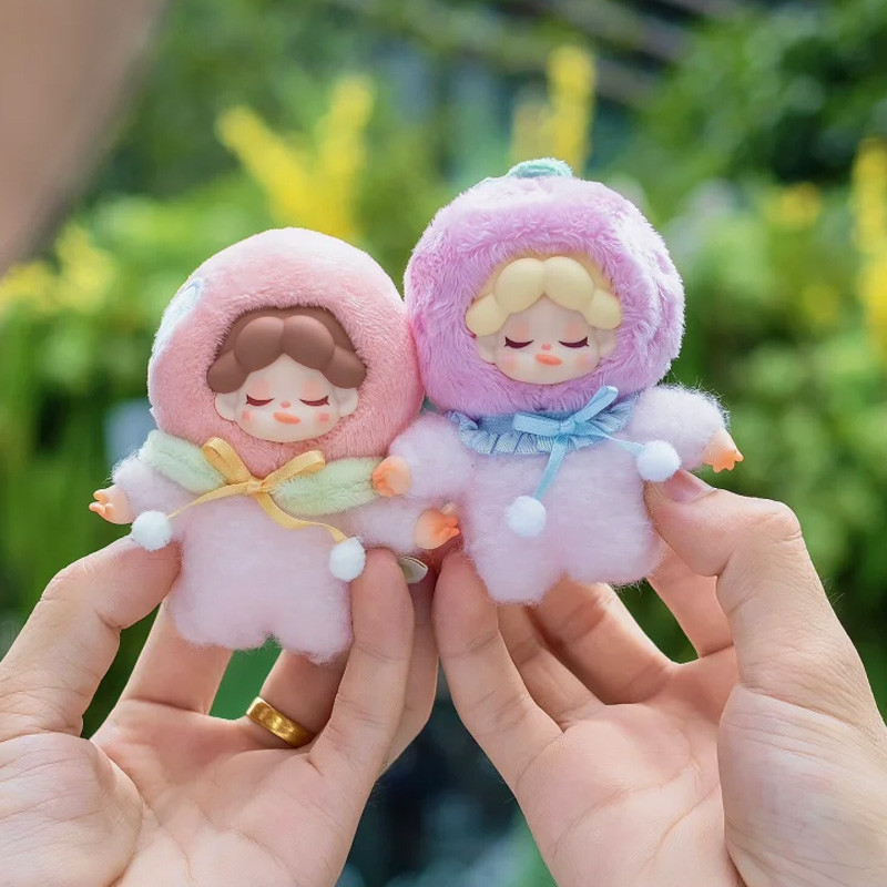 Dodo Sugar Wendy Fruity Party Series Vinyl Doll Blind Box Mini Plush Bag Pendant Keychain Decoration