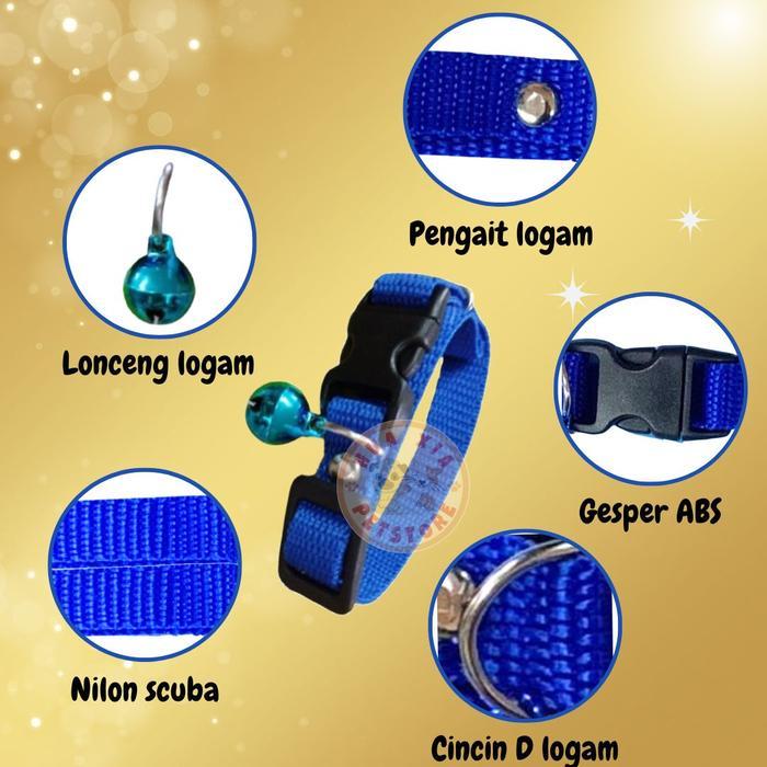 Kalung Kucing Anjing Lonceng Kerincing