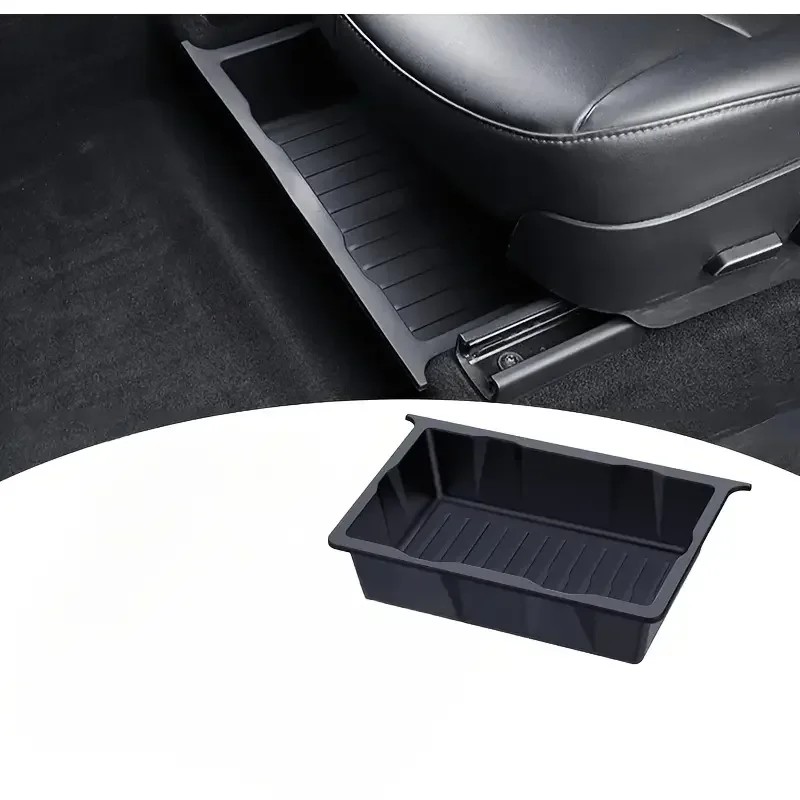 Plastic Car Storage Box Car Storage Rack Under Seat Car Seat Organizer Under Seat Storage Box