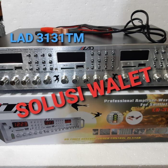 Ampli Walet LAD 3131 TM Amplifier Walet 3 player 6 Channel