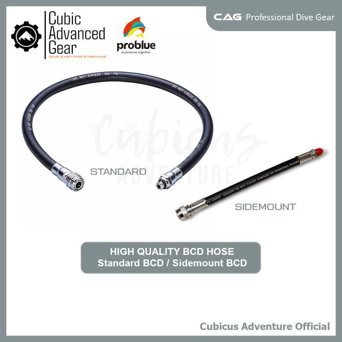 BCD Inflator Low Pressure Hose - Replacement for Scuba Diving BCD