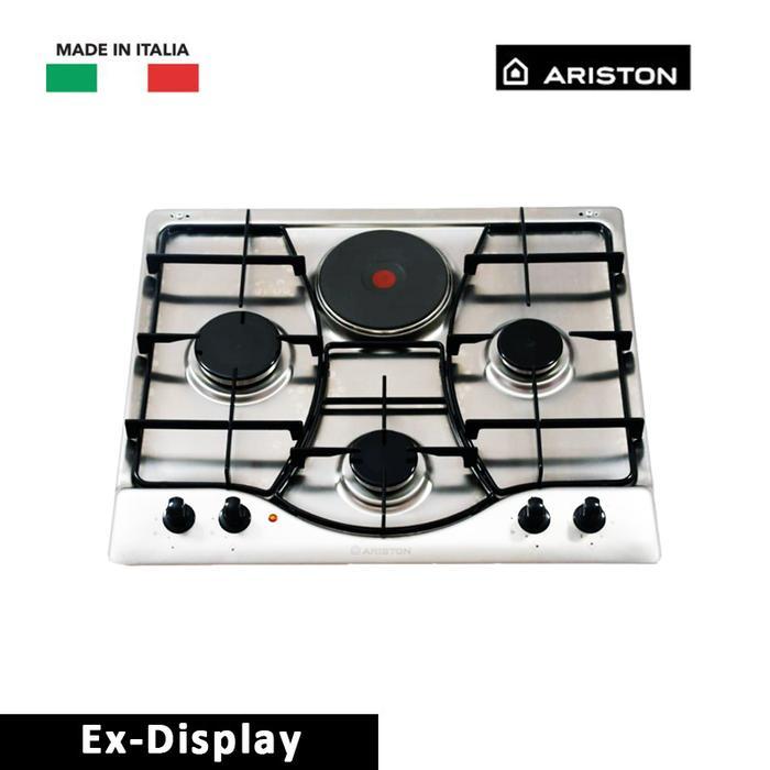 Kompor Tanam Gas & Listrik Ariston 4 Tungku PH631MSIX ex Display