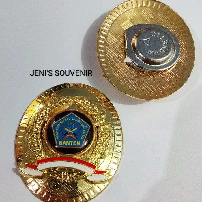 Terlaris PIN BPPKB BANTEN MODEL OVAL - BROS BPPKB - LENCANA BPPKB SALE