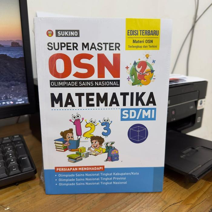BUKU OLIMPIADE MATEMATIKA - SUPER MASTER OSN MATEMATIKA SD PROF. SUKINO - YRAMA WIDYA
