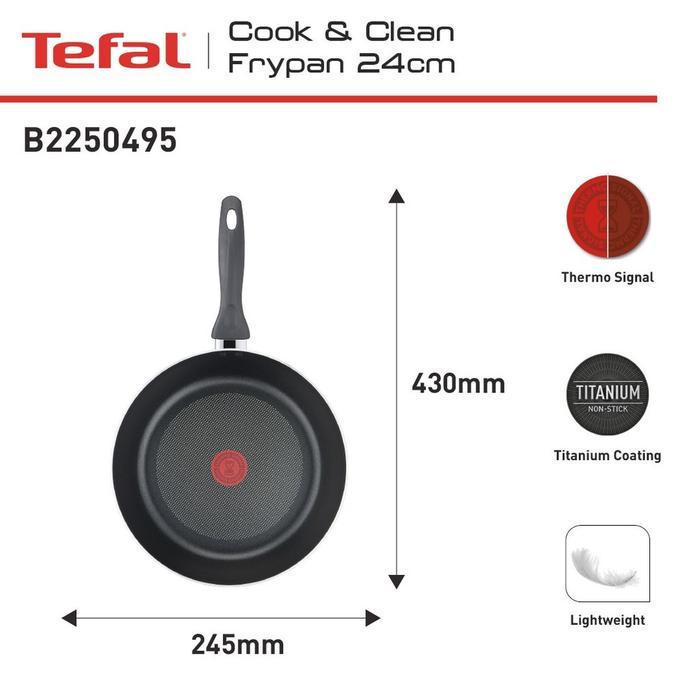 Ready B1G1 Tefal Wajan Anti Lengket Set 2 Pcs / Penggorengan / Frypan / Pan - Simple Cooking Set