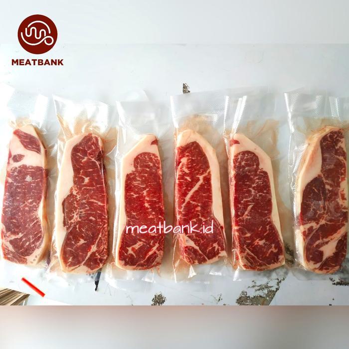 READY MEATBANK STRIPLOIN WAGYU MB5 Daging Aussie Beef BBQ Steak Sirloin MB 5