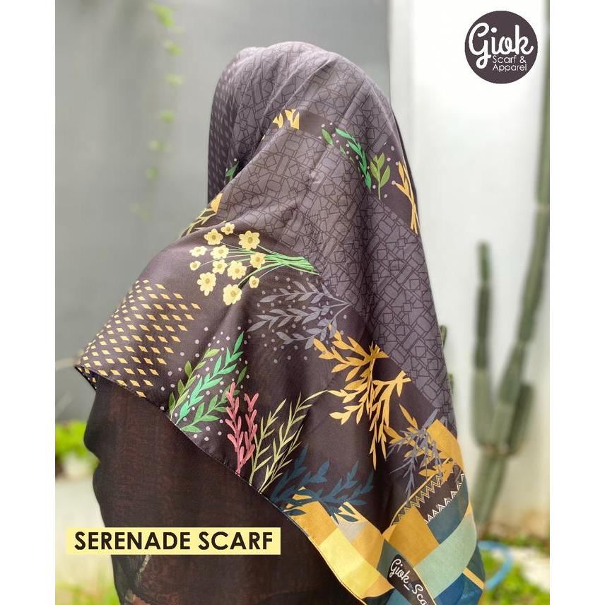 READY Giok Scarf - Serenade Scarf Printing by Giok Scraf - Scarf Motif/ Scarf Printing/Kerudung