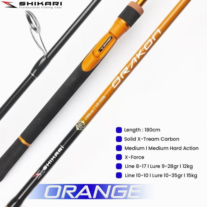 JORAN PANCING SHIKARI DRAKON SPINNING GAGANG FULL BUSA 180 CM