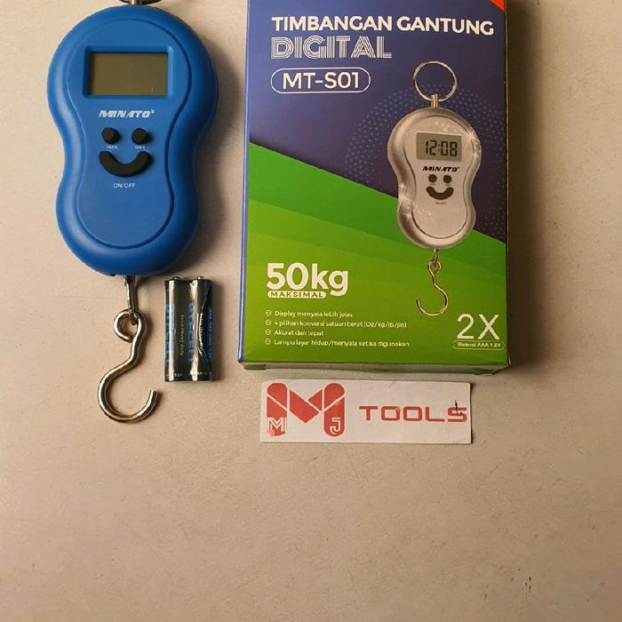 Timbangan Gantung Digital 50 Kg- Timbangan Gantung Mini Digital - Timbangan Koper - Timbangan