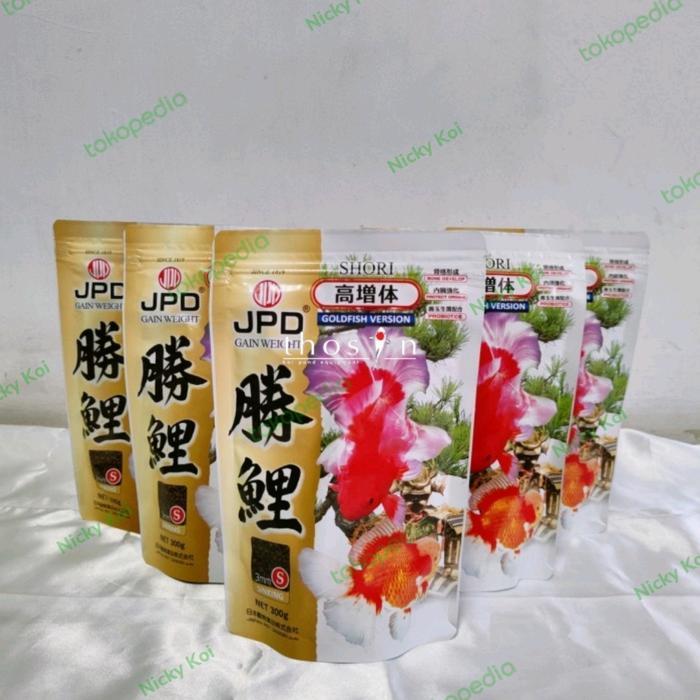 Pelet/Pakan Ikan Koki Japan Jpd Shori Goldfish Sinking Original Pcking
