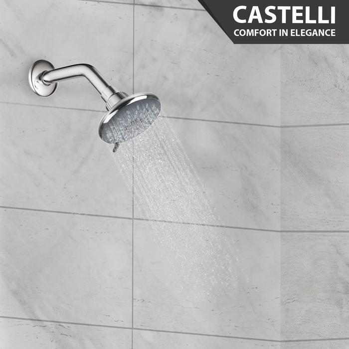 Eixo - Kepala Shower Castelli Shower Set Round Rain Head Shower Set - 1456050