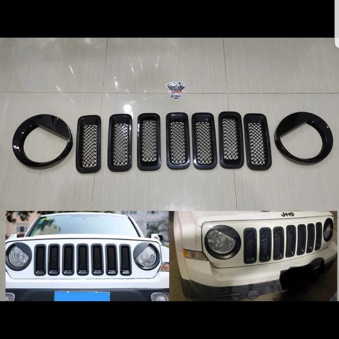 trim grill dan headlamp jeep patriot grill trim headlight jeep patriot