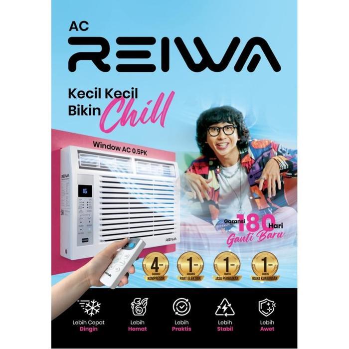 AC REIWA AC Window 1/2 PK CW-0501RA AC PORTABLE REIWA 1/2 PK [BEST SELLER] [COD] [NEW PRODUCT]