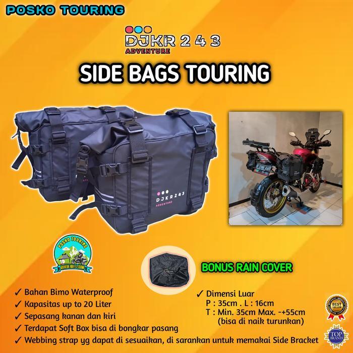 Jual Murah Sidebag Touring Waterproof Djkr243 Adventure Terlaris