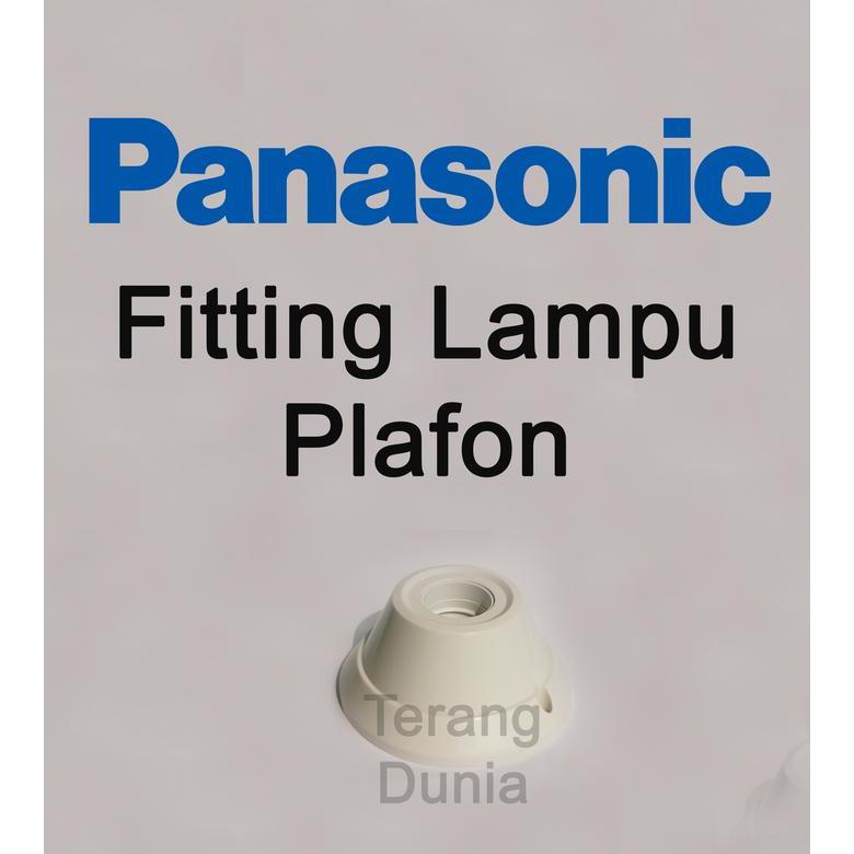 new Fitting Plafon Panasonic Mangkok Lampu Panasonic Rumah Lampu Panasonic