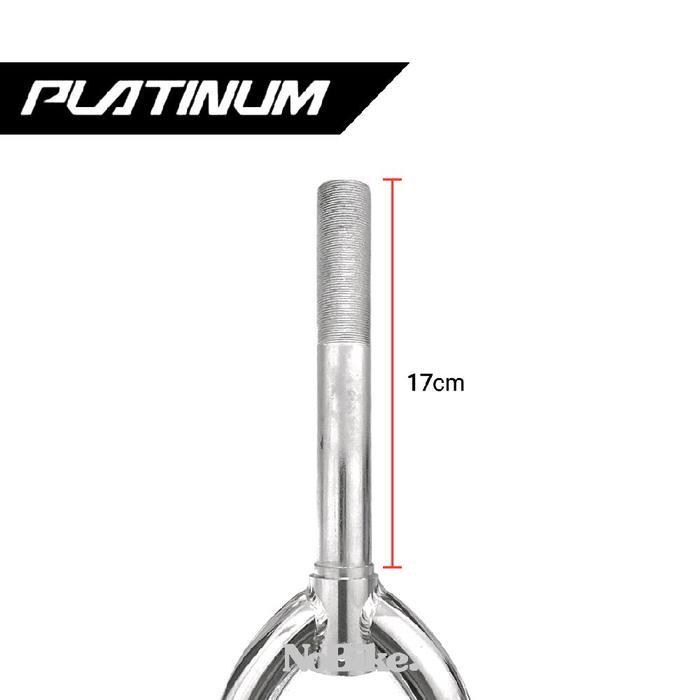Best Seller Fork Garpu Sepeda Mtb/Federal 26 Standart Steel Chrome Platinum Terlaris