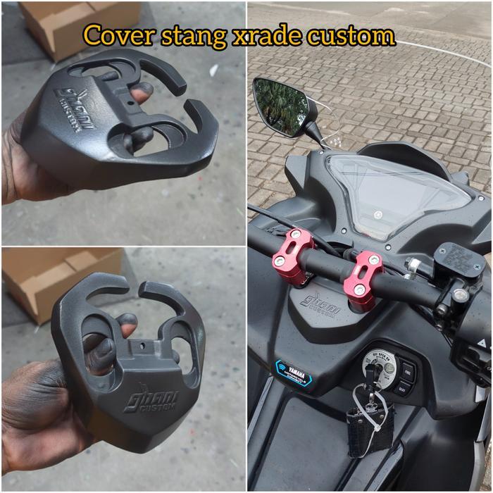 Cover Dudukan Stang Xrade Custom Untuk Aerox
