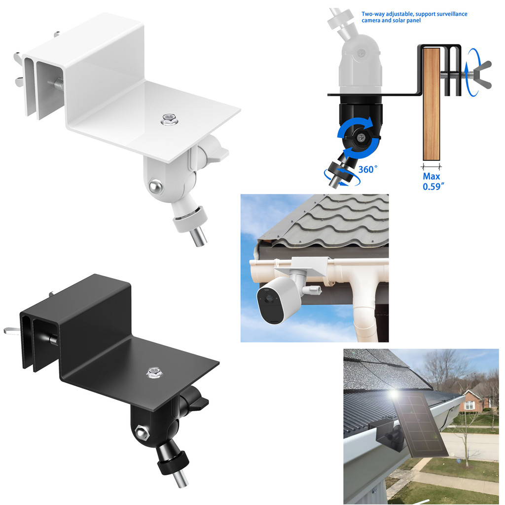 Weatherproof Gutter Mount for Argus 2/Pro/Eco/Go/Go PT/PT/3/3