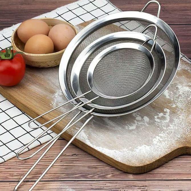 [Dbut] Saringan Teh Stainless Steel / Saringan Minyak Stainless Steel Kitchenware
