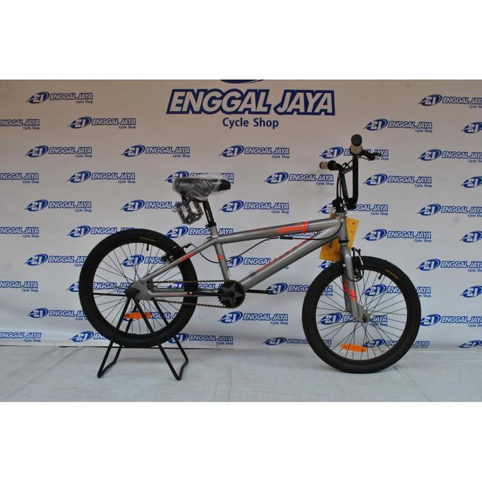 Sepeda Bmx United Epica Alloy Freestyle Frame Alloy Warna Silver