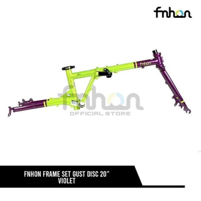 new fnhon gust 20 inch 1 x 10 speed fullbike new rakit sepeda lipat fnhon