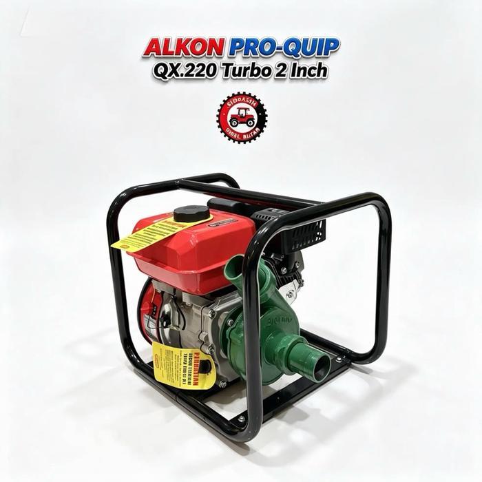 Alkon Turbo Tekanan Tinggi PRO-QUIP QX.220 8HP 3 Inch Dan 2 Inch Keong Siput Alat Pompa Tambang Dan 