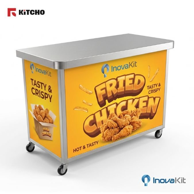 Booth Fried Chicken Stainless Steel
