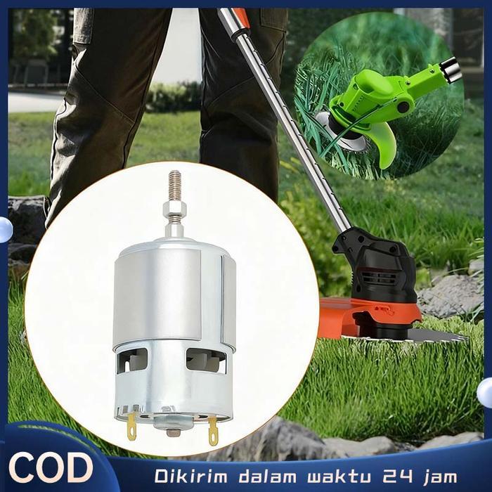 21v Dinamo 775 Dinamo Gepeng Dinamo Dc Motor Dinamo 775 Dc Motor Pemotong Rumput