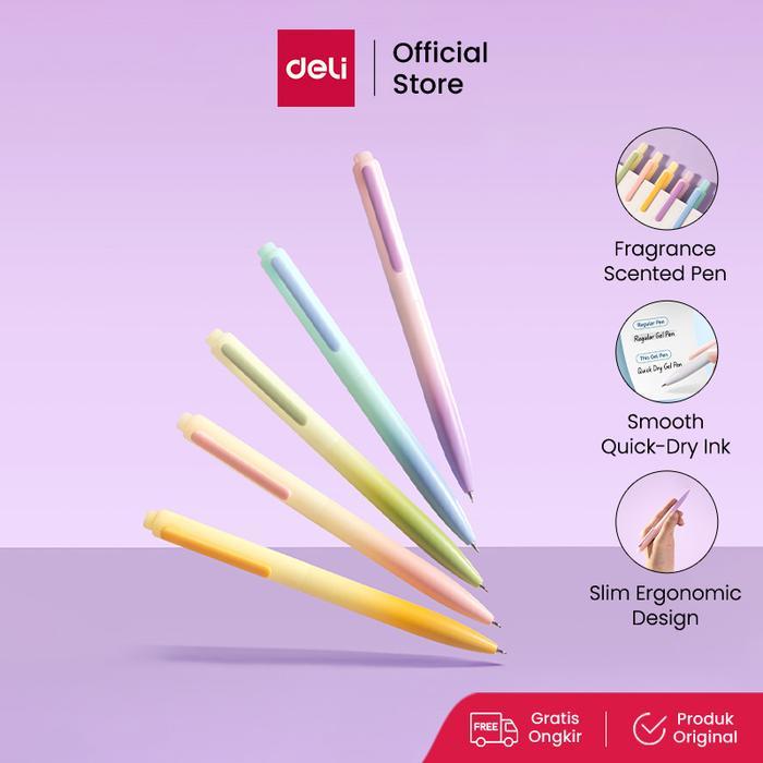 Deli Nusign (5pcs) Fragrance Gel Pen / Gel Pen Parfum NS986-1