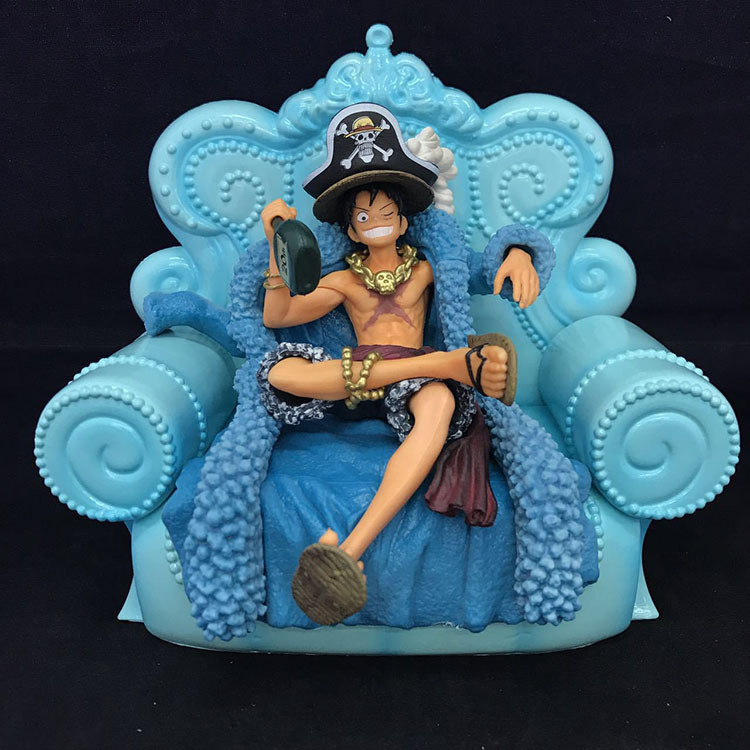 20 Anniversary Figure Anime Ver. Luffy Zoro Chopper Sanji Robin Franky Usopp Nami Brook Action