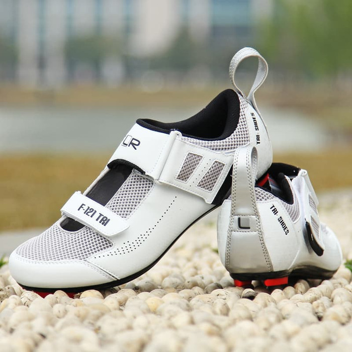 Sepatu FLR F-121 Triathlon Shoes - White