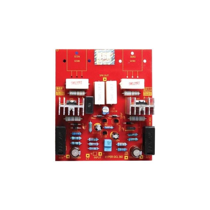 KIT AMPLIFIER HYPER OCL 300W TANPA TR 300W - TR POWER AMPLIFIER MONO