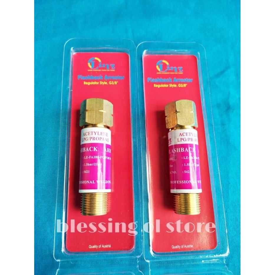 FLASHBACK ARRESTOR PENGAMAN REGULATOR OXYGEN /FLASHBACK ACETYLENE