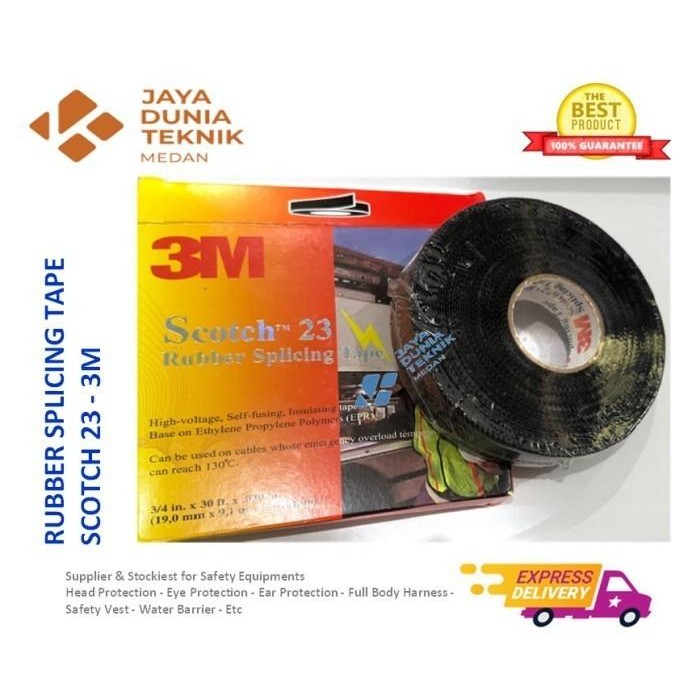 ISOLASI 3M RUBBER SCOTCH 23 ISOLASI LISTRIK