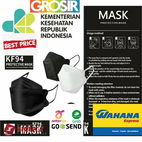 New MASKER KF94 KOREA SETARA EVO CONVEX KN95