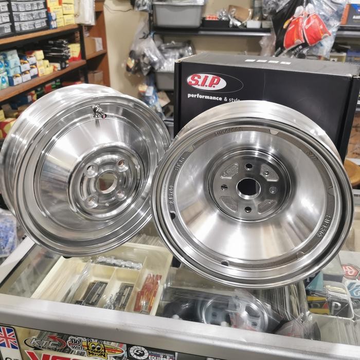 Velg Tubeless SIP Ring 10 chrome Vespa Darling Original SIP Germany