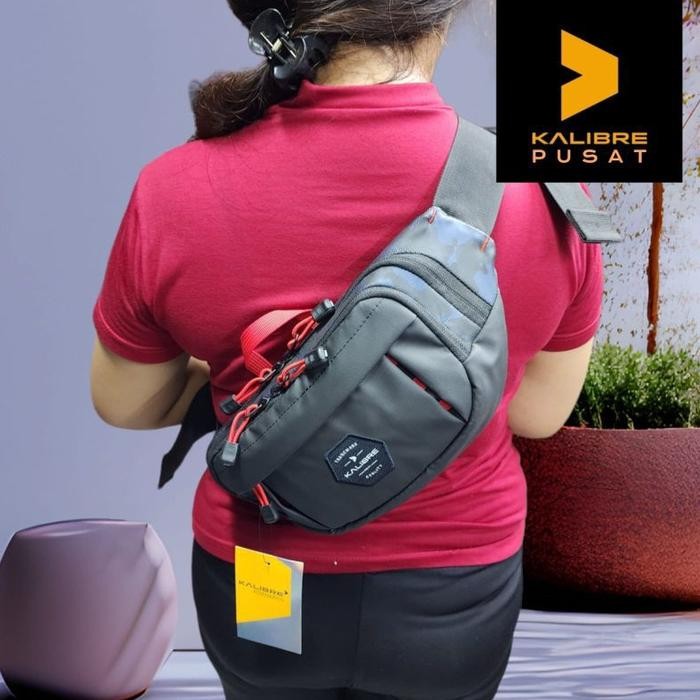 Spesial Kalibre Waist Bag Astray Ori Tas Pinggang Kalibre Astray Tas Selempang Pria Terlariss 